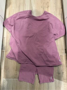 FP Movement by Free People Mauve Short Sleeve Tee